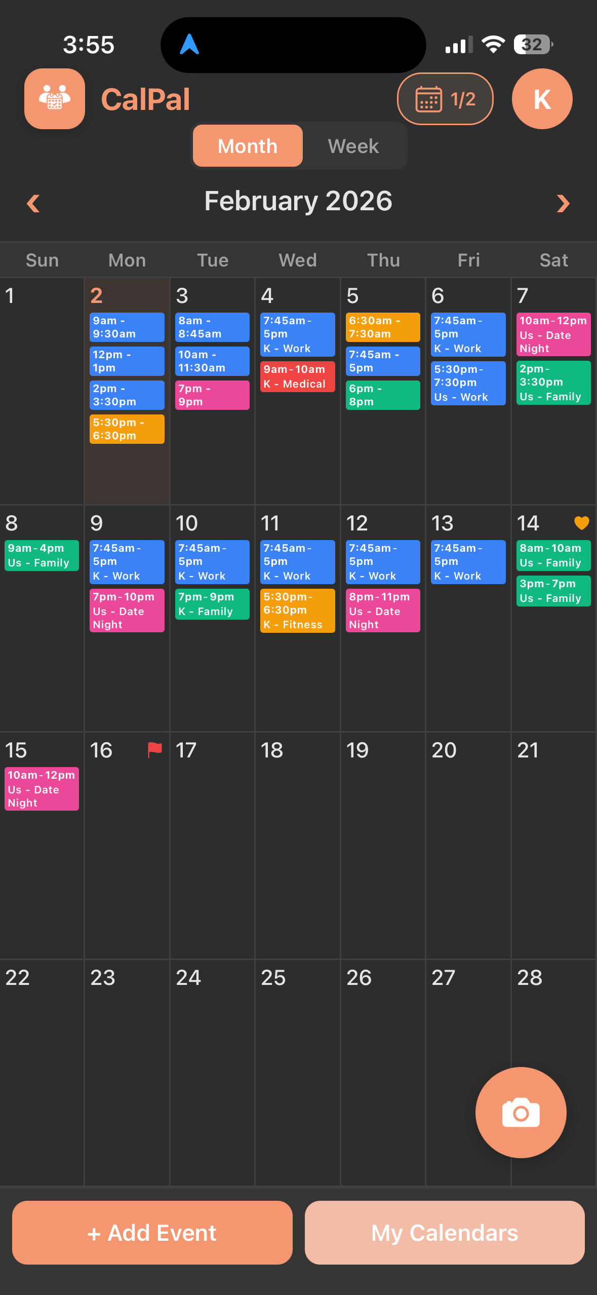 CalPal mobile screenshot 6