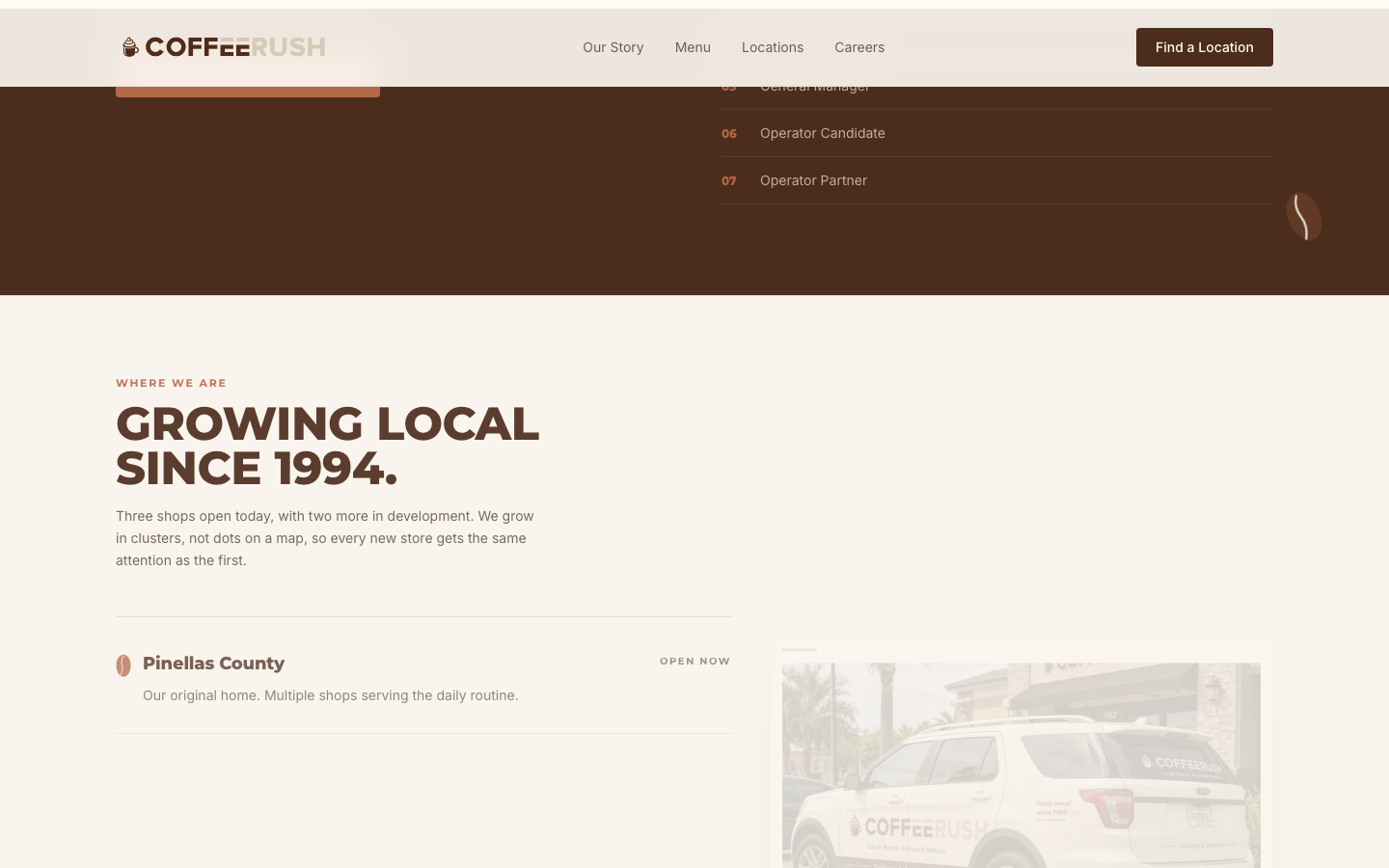 Coffee Rush desktop screenshot 4