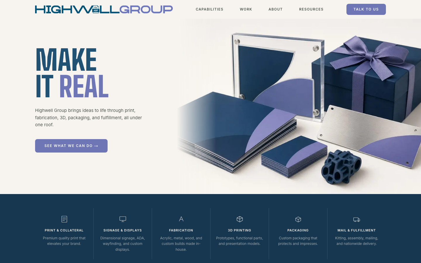 Highwell Group desktop screenshot 1
